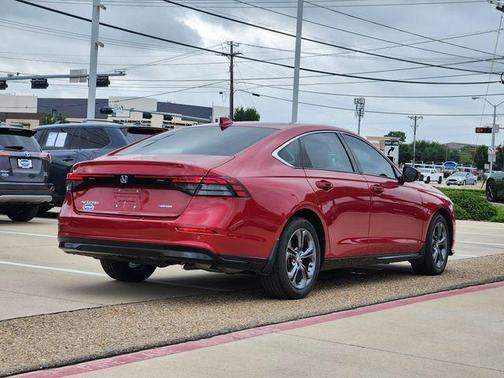 Radiant Red Metallic 2024 Honda Accord Hybrid EX-L