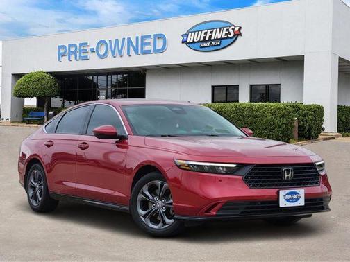 Radiant Red Metallic 2024 Honda Accord Hybrid EX-L