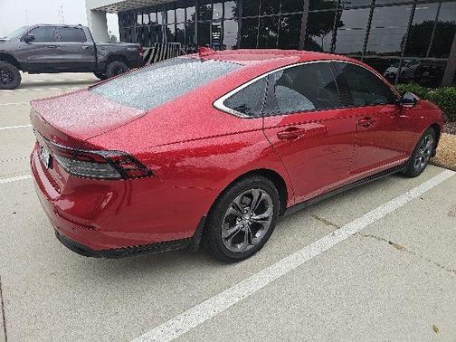 Radiant Red Metallic 2024 Honda Accord Hybrid EX-L