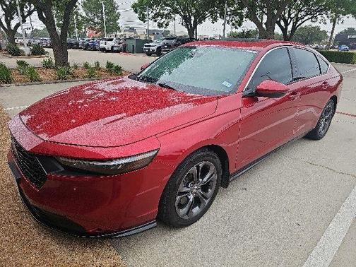 Radiant Red Metallic 2024 Honda Accord Hybrid EX-L