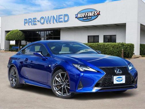 Blue Mica 2022 Lexus RC 350 F Sport