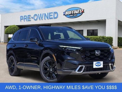 Crystal Black Pearl 2024 Honda CR-V Hybrid Sport Touring