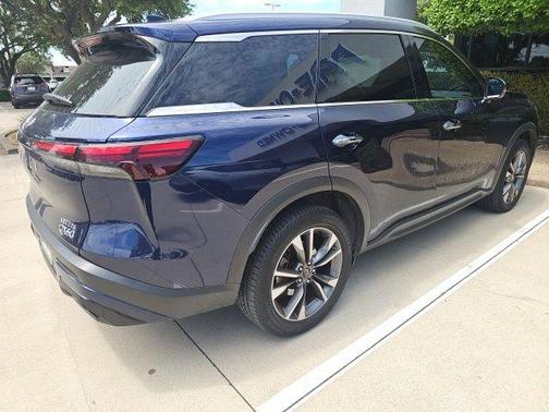 Blue 2024 INFINITI QX60 Luxe