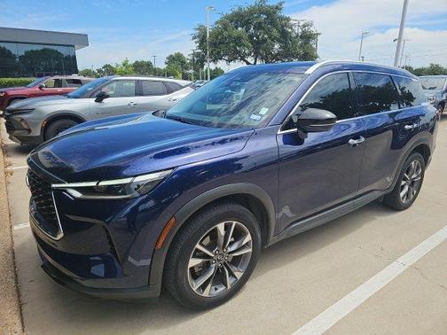 Blue 2024 INFINITI QX60 Luxe