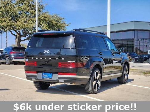Phantom Black 2026 Hyundai SANTA FE HEV Limited