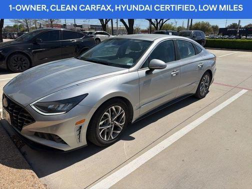 Shimmering Silver Pearl 2021 Hyundai SONATA SEL