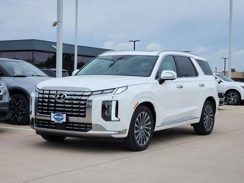 Hyper White 2025 Hyundai PALISADE Calligraphy