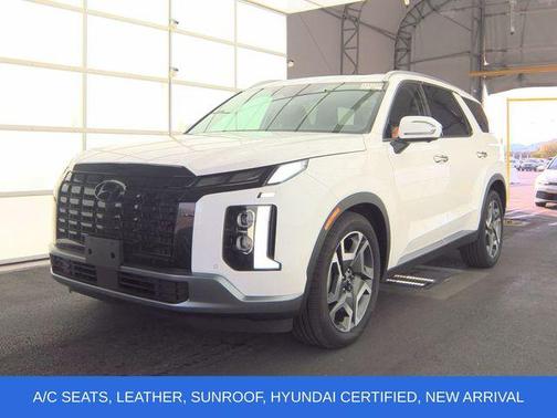 Hyper White 2025 Hyundai PALISADE SEL Premium