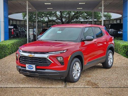 Red 2026 Chevrolet Trailblazer LS