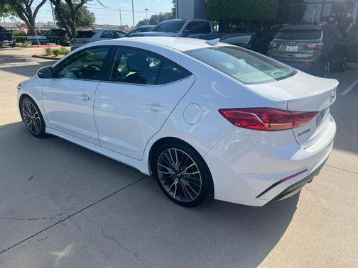 Ceramic White 2017 Hyundai ELANTRA Sport