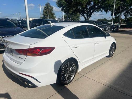 Ceramic White 2017 Hyundai ELANTRA Sport