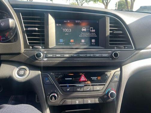 Ceramic White 2017 Hyundai ELANTRA Sport