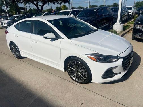 Ceramic White 2017 Hyundai ELANTRA Sport