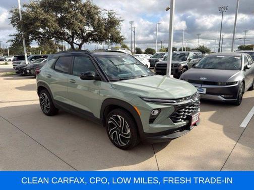 Green 2024 Chevrolet Trailblazer RS