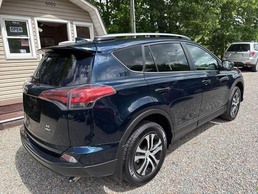 Blue 2017 Toyota RAV4 LE