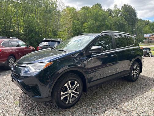 Blue 2017 Toyota RAV4 LE
