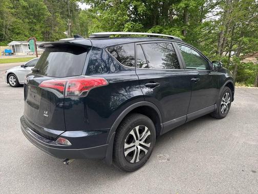 Blue 2017 Toyota RAV4 LE