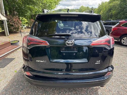 Blue 2017 Toyota RAV4 LE