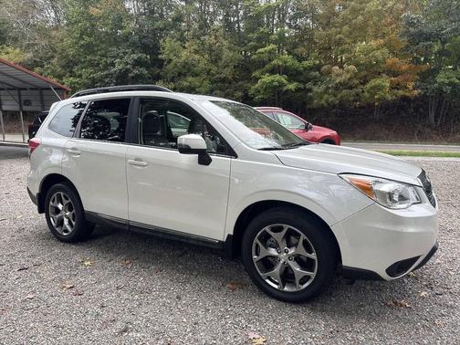 Satin White Pearl 2015 Subaru Forester 2.5i Touring