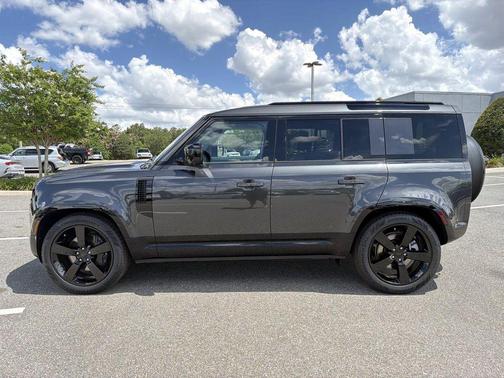 Carpathian Grey Prem Met 2026 Land Rover Defender P400 X-Dynamic SE