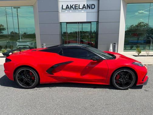 Torch Red 2025 Chevrolet Corvette Stingray w/2LT