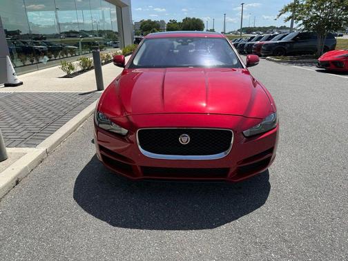 Italian Racing Red Metallic 2017 Jaguar XE 25t Premium