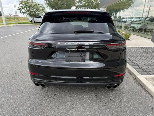 Black 2021 Porsche Cayenne Turbo