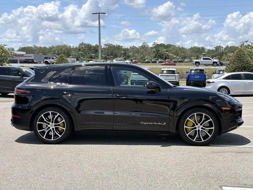 Black 2021 Porsche Cayenne Turbo