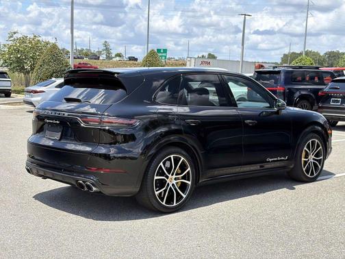 Black 2021 Porsche Cayenne Turbo