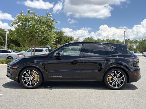 Black 2021 Porsche Cayenne Turbo
