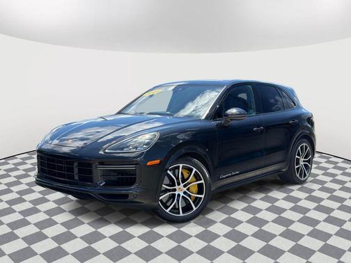 Black 2021 Porsche Cayenne Turbo