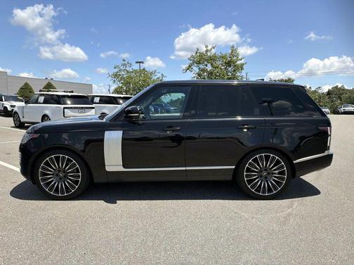 Santorini Black Metallic 2019 Land Rover Range Rover 5.0L V8 Supercharged