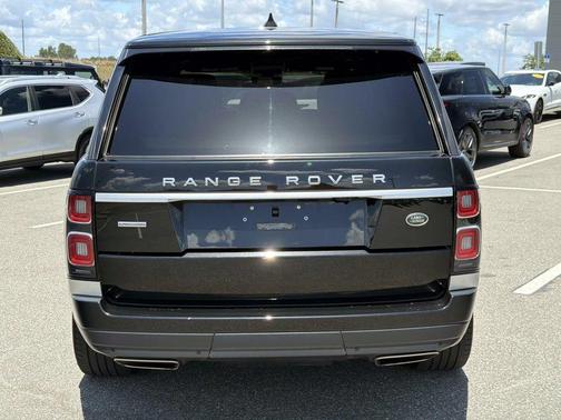 Santorini Black Metallic 2019 Land Rover Range Rover 5.0L V8 Supercharged