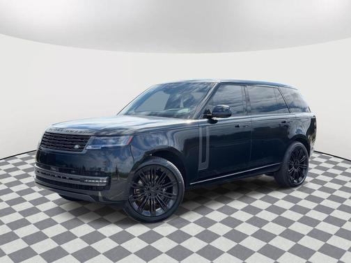 Santorini Black Metallic 2026 Land Rover Range Rover P400 SE 7 Seat