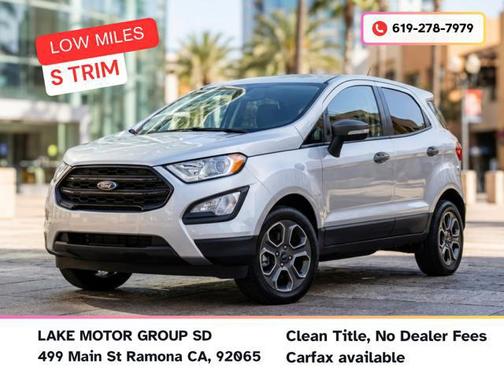 MOONDUST SILVER METALLIC 2021 Ford EcoSport S