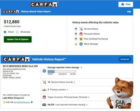 2015 Mercedes-Benz CLA-Class Base