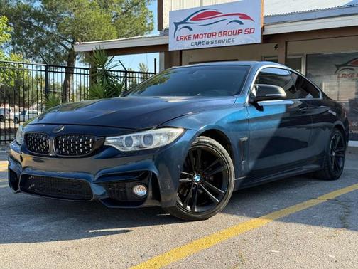 Blue 2017 BMW 430 i