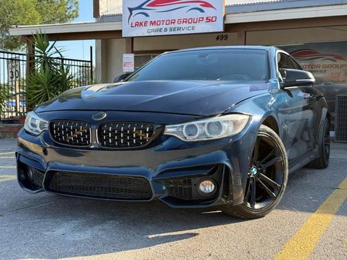 Blue 2017 BMW 430 i