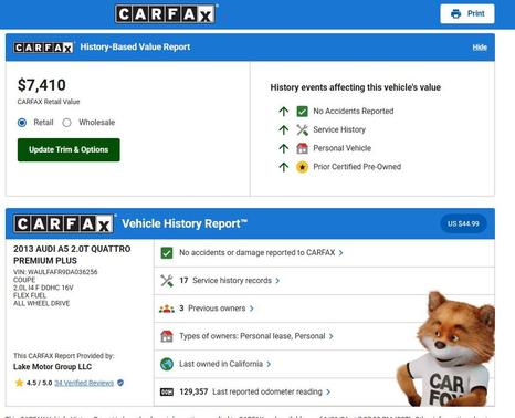 2013 Audi A5 2.0T Premium Plus