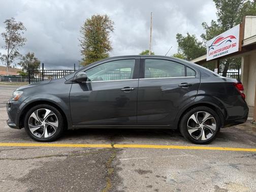 Nightfall Gray Metallic 2018 Chevrolet Sonic Premier