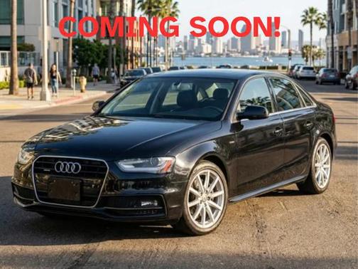 Black 2014 Audi A4 2.0T Premium Plus