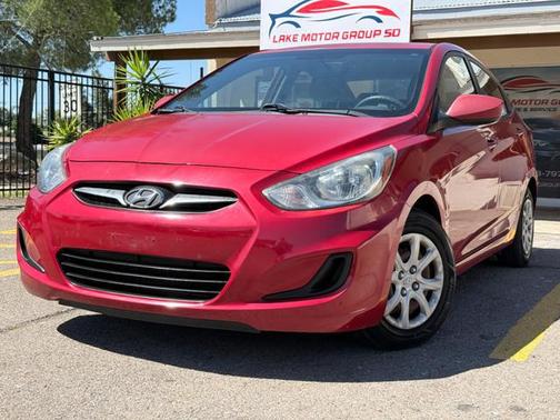Boston Red 2012 Hyundai Accent GLS