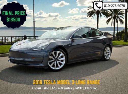 2018 Tesla Model 3 Long Range