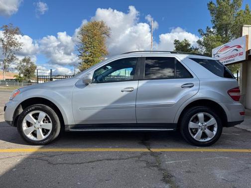 Silver 2009 Mercedes-Benz M-Class 4MATIC