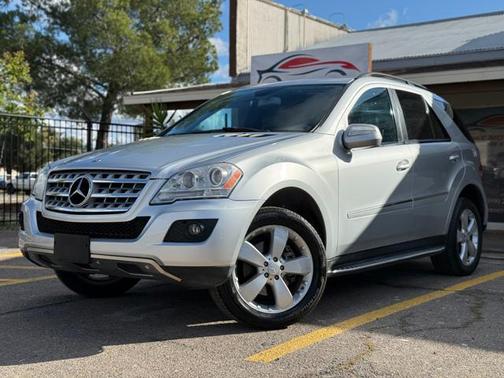 Silver 2009 Mercedes-Benz M-Class 4MATIC