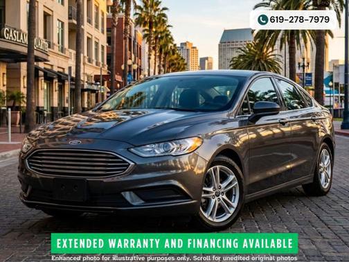 MAGNETIC 2018 Ford Fusion SE