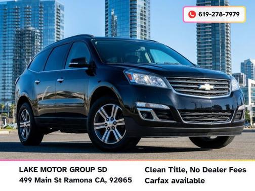 Mosaic Black Metallic 2017 Chevrolet Traverse 1LT