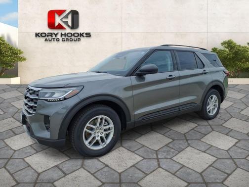 Carbonized Gray Metallic 2026 Ford Explorer Active