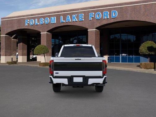 White Metallic 2026 Ford F-350 Platinum