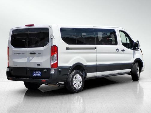 Oxford White 2024 Ford Transit-350 XLT